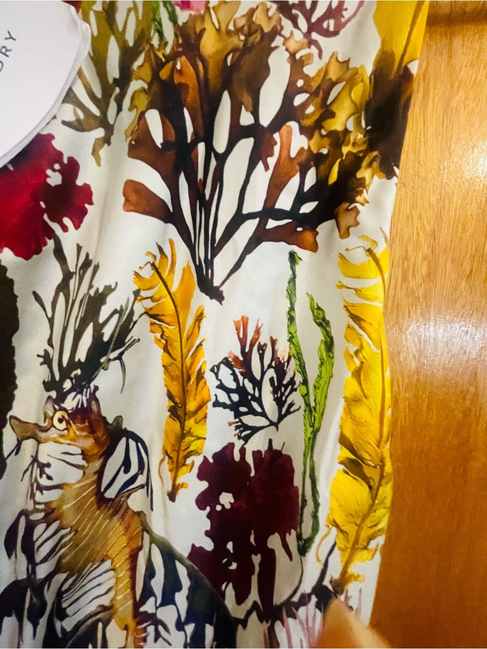 NWT Silk Laundry High Low Dress Planktonic Silk Maxi Dress Size Small - Picture 9 of 13